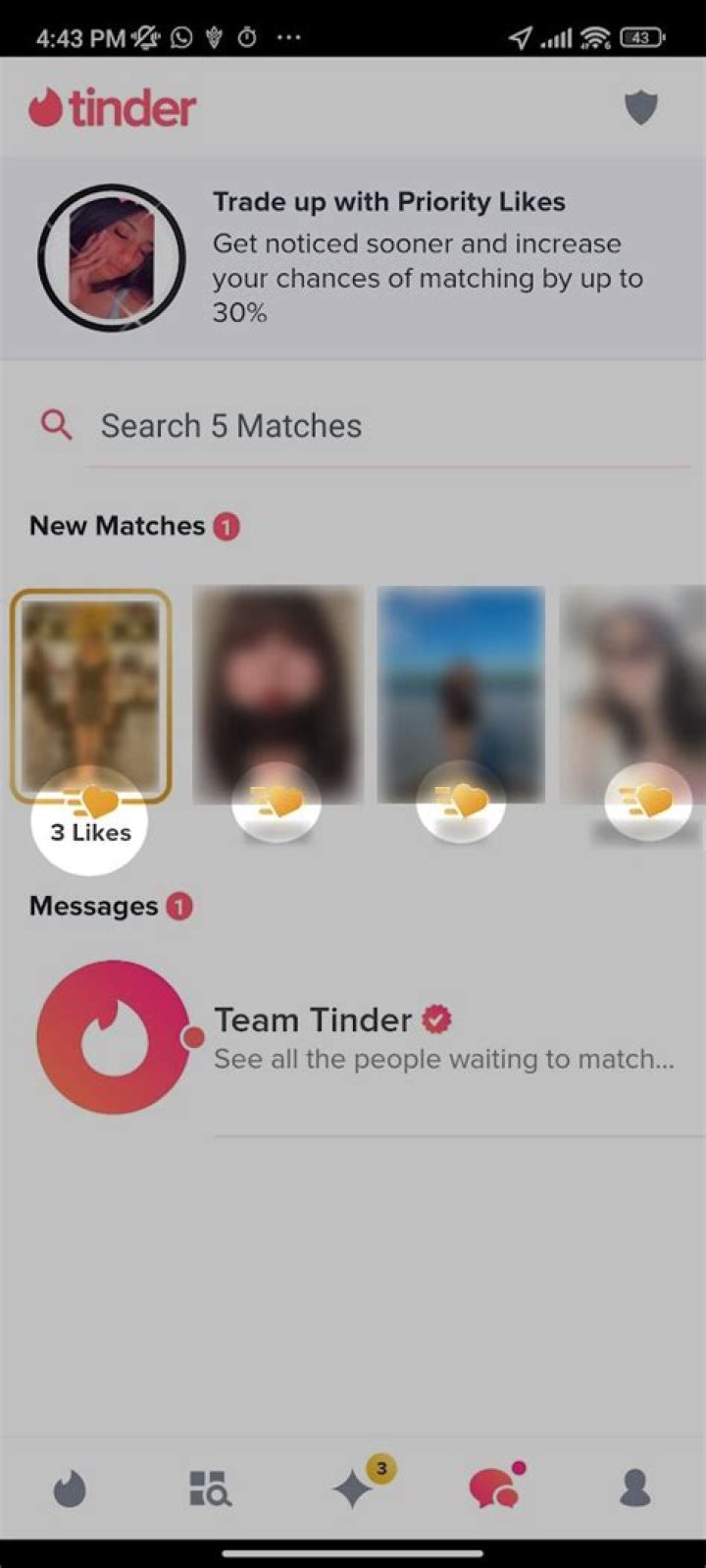 Can you be undiscoverable on tinder?