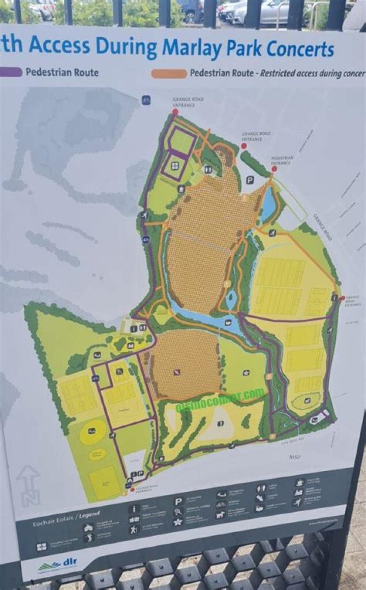 Can you cycle in marlay park?