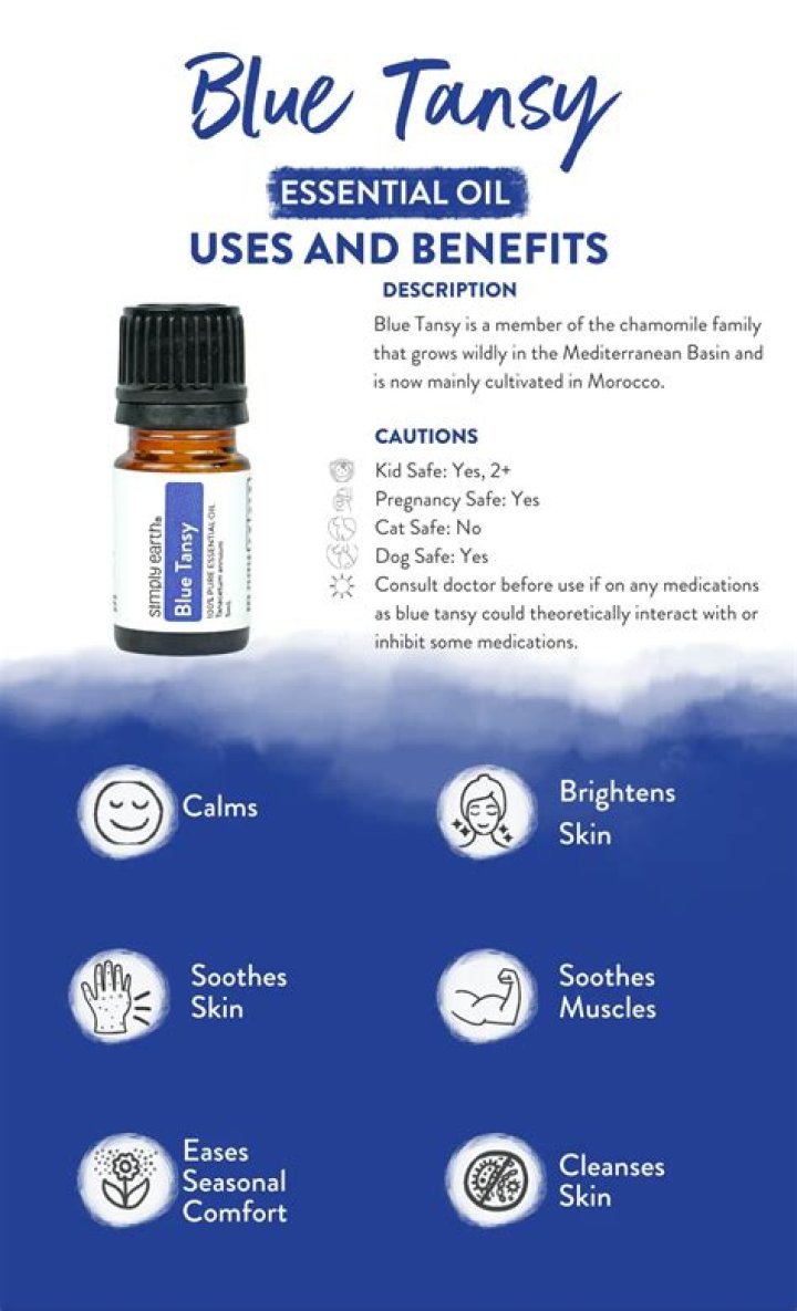 Can you diffuse blue tansy?