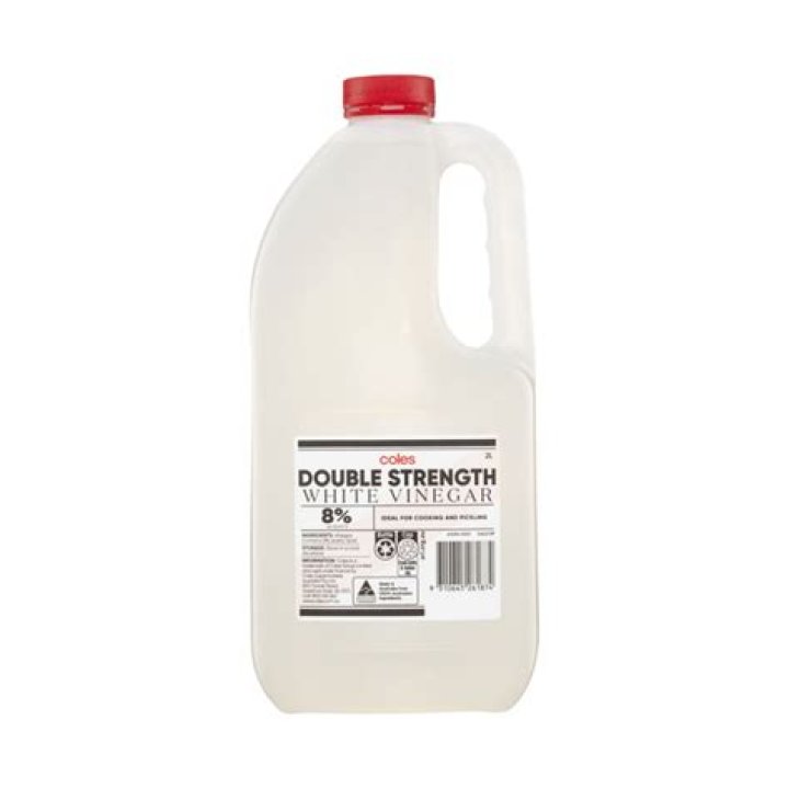Can you eat double strength vinegar?