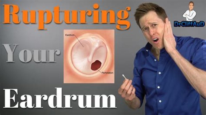 Can you hear with a ruptured eardrum?