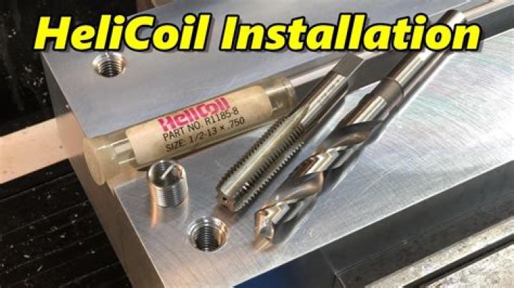 Can you helicoil a head bolt?