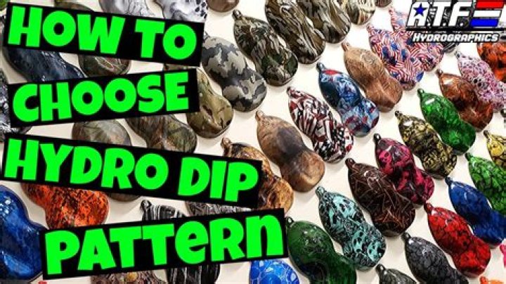 Can you hydro dip solid colors?
