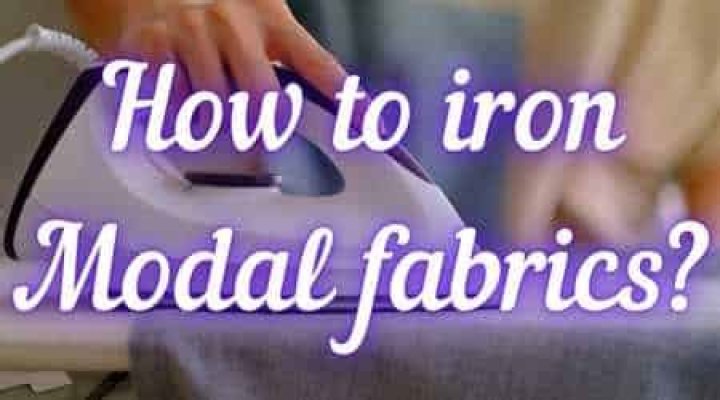 Can you iron modal fabric?