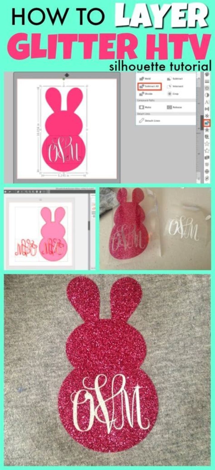 Can you layer on top of printable htv?