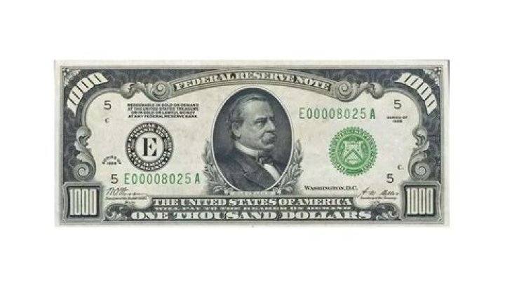 Can you order a thousand dollar bill?