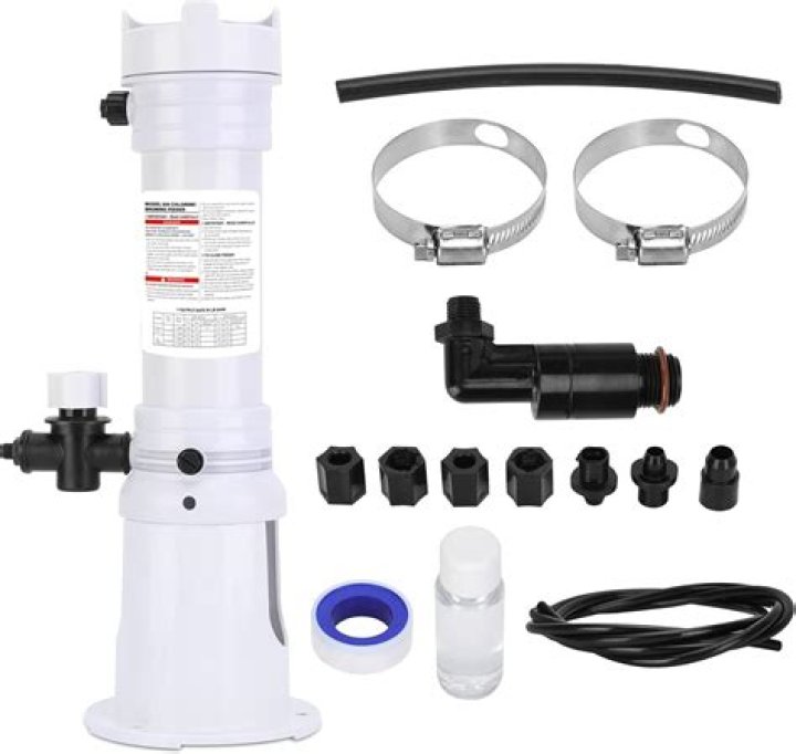 Can you put granular chlorine in a chlorinator?