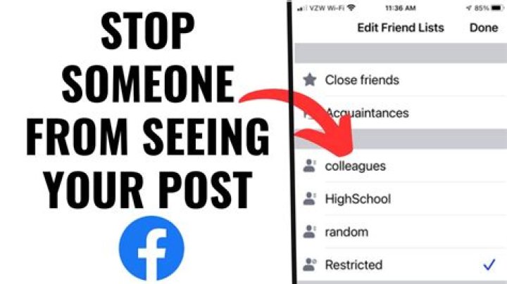 Can you stop someone from friending you on facebook?