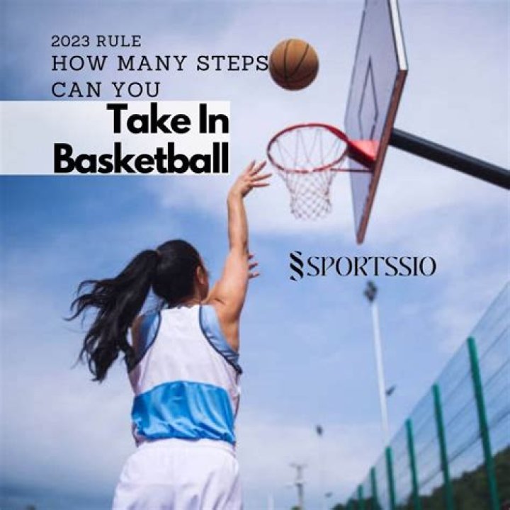 Can you take three steps in basketball?