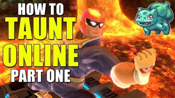 Can you taunt online in smash ultimate?