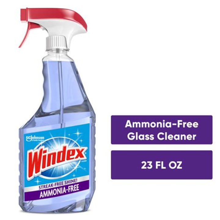 Can you use windex on isinglass?