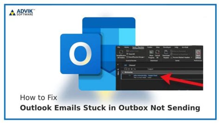 Can't delete email stuck in outbox outlook?