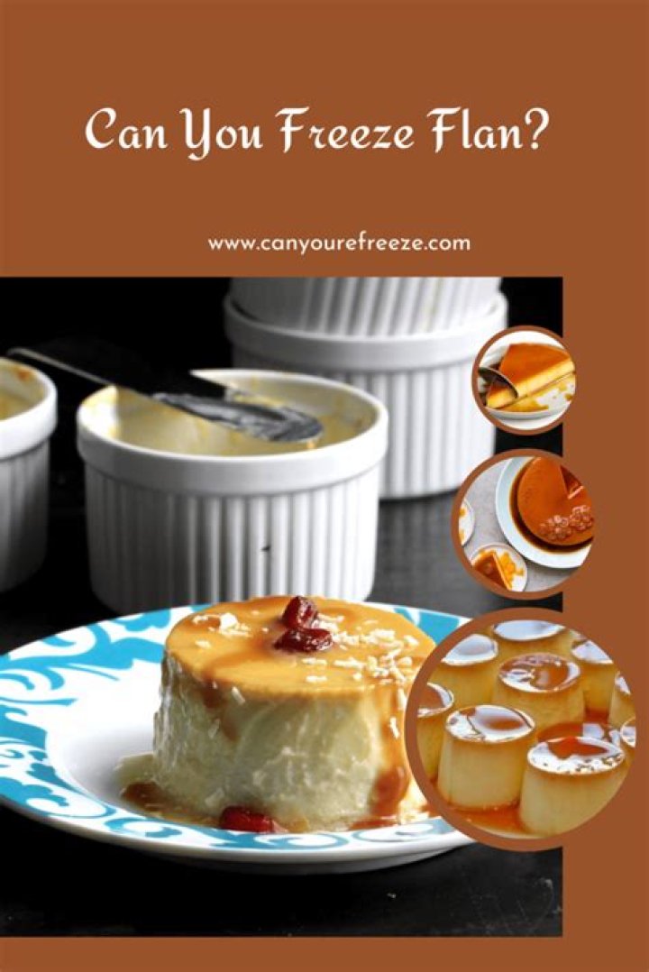 Could you freeze flan?