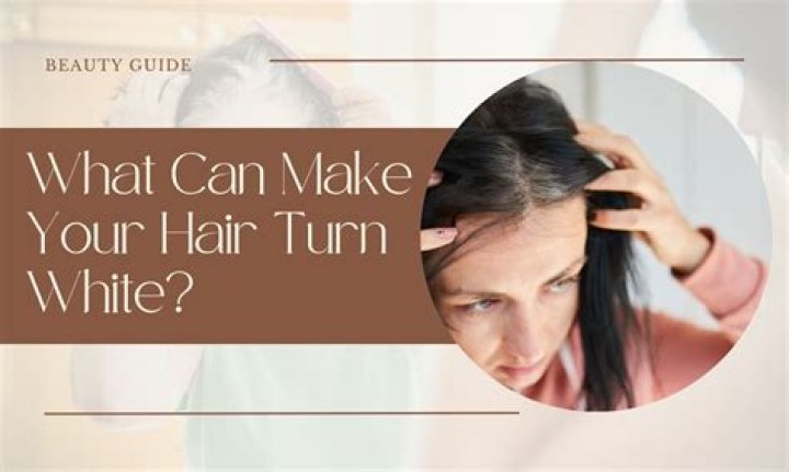 Could your hair turn white from fear?