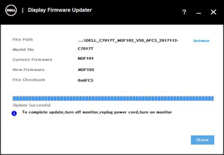Did a firmware update?