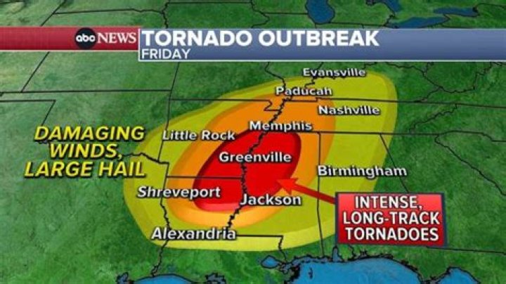 Did clarksville tn get hit by tornado?