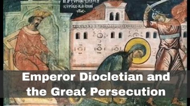Did diocletian convert to christianity?