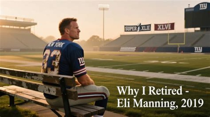 Did eli manning retire?