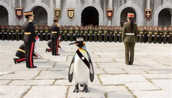 Did norway knight a penguin?