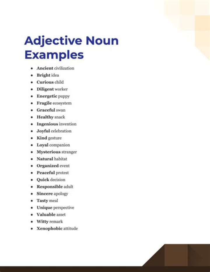 Did noun or adjective?