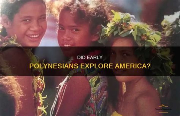 Did polynesians come from south america?