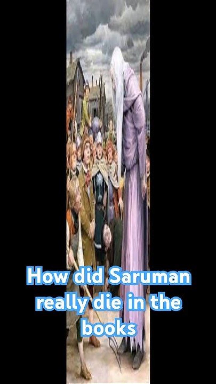 Did saruman really die?