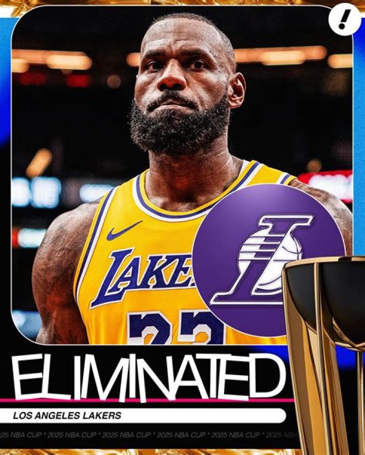 Did the lakers get eliminated?