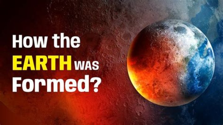 Did you ever wonder how the earth is formed?