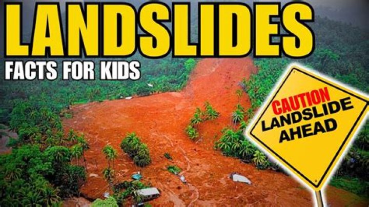 Did you know facts about landslides?