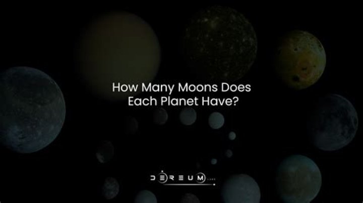 Do all 8 planets have moons?