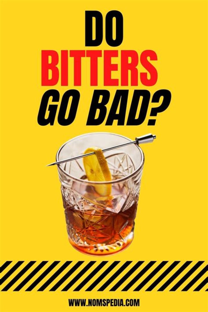 Do bitters go bad?