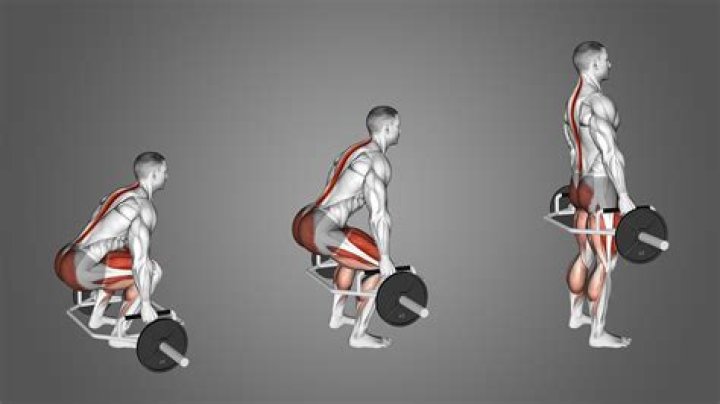 Do deadlifts work middle back?