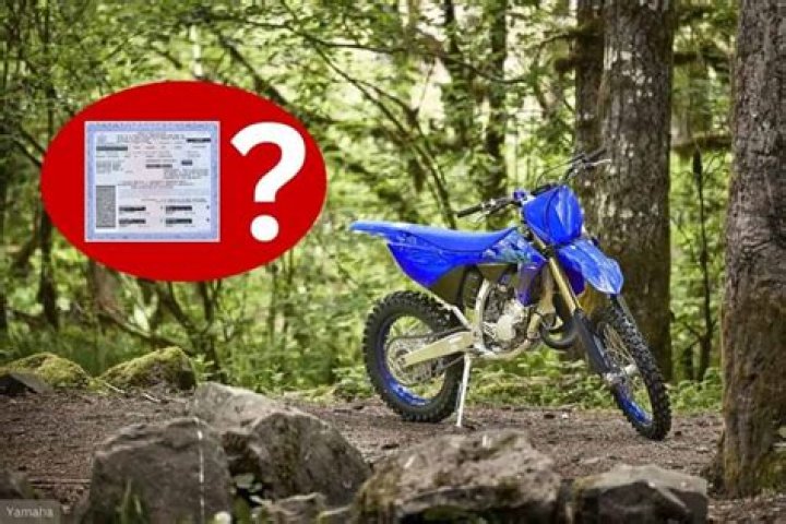 Do dirt bikes have titles?