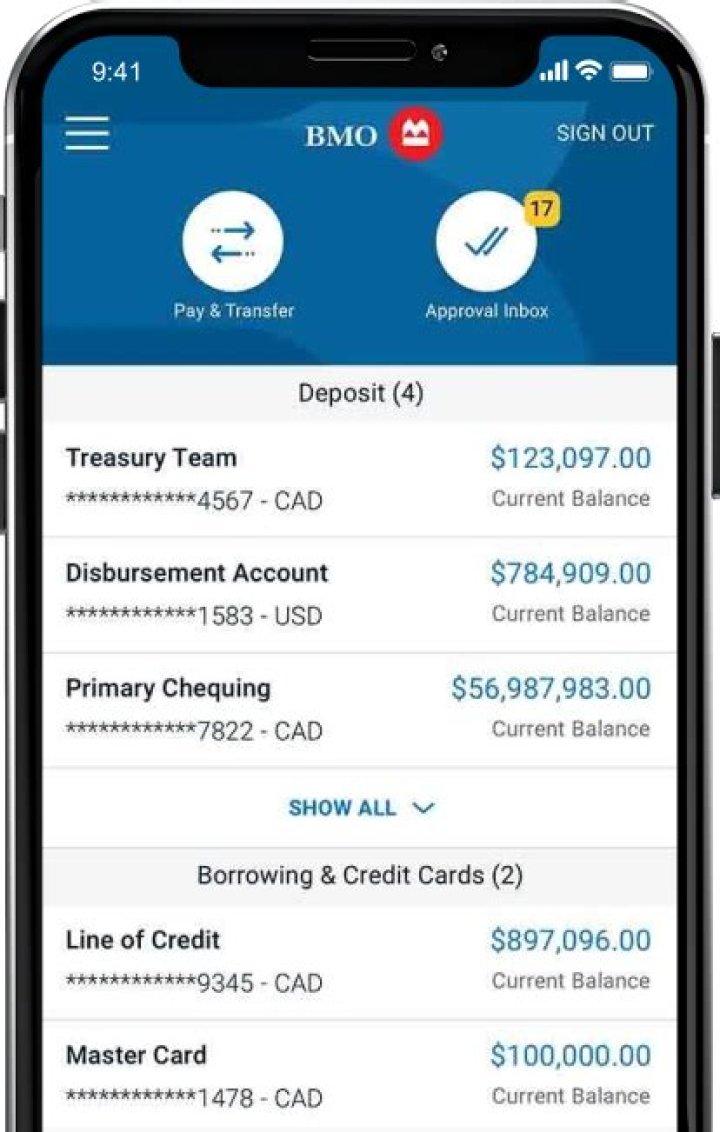 Do e transfers cost money bmo?