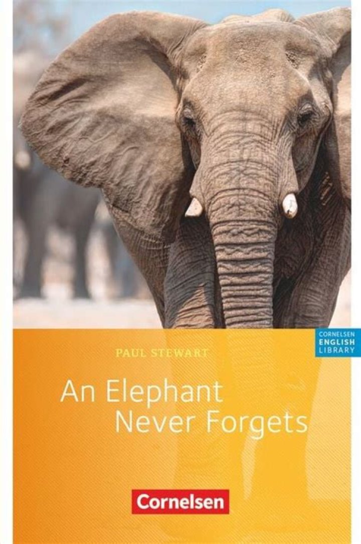 Do elephant never forgets?