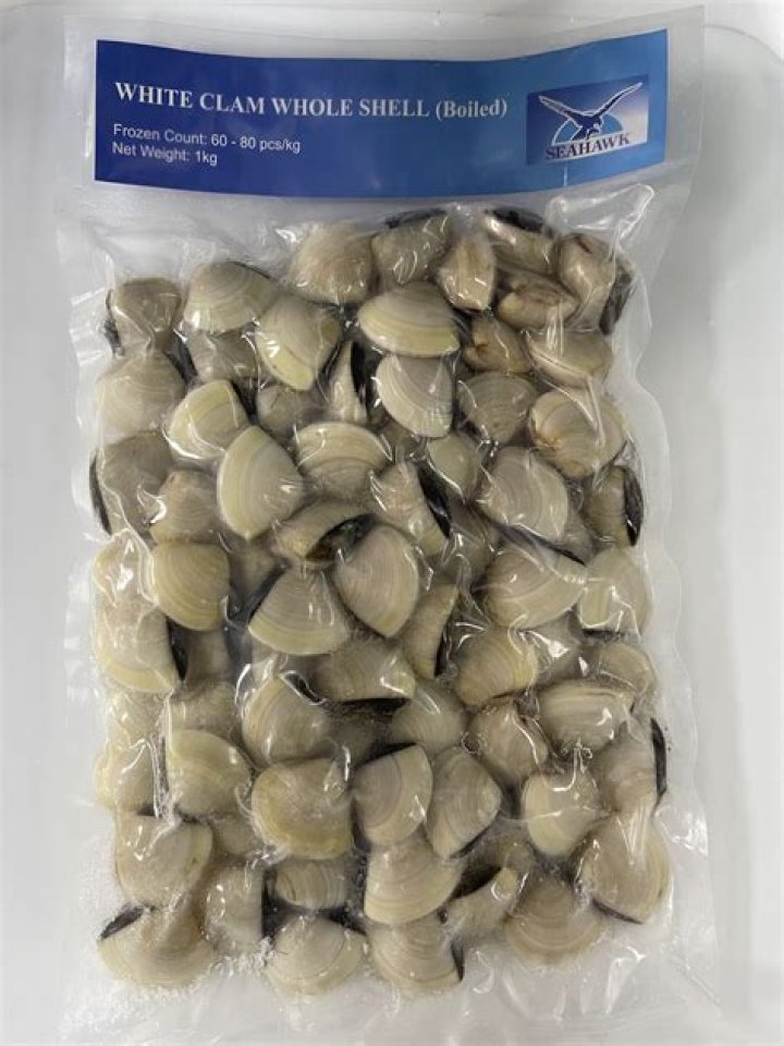 Do frozen clams open when defrosted?