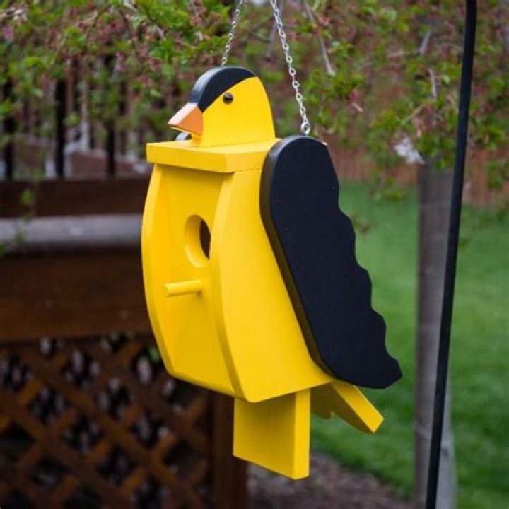 Do goldfinches use birdhouses?