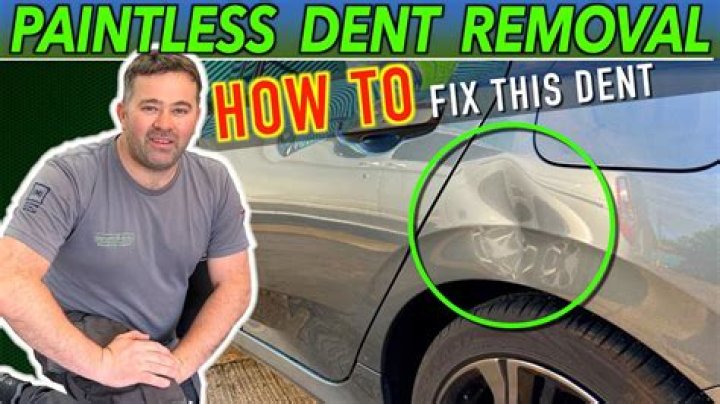 Do it yourself dent repair?