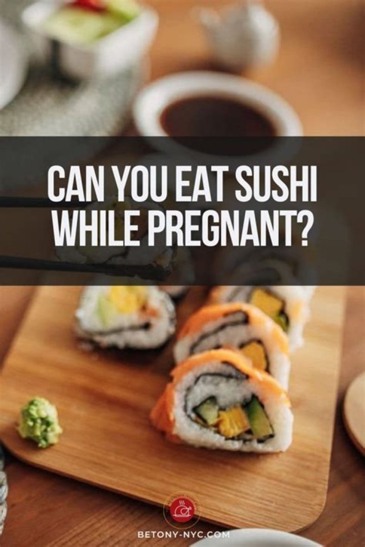 Do japanese eat sushi while pregnant?
