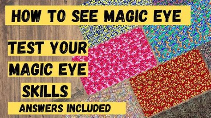 Do magic eye pictures work on a computer screen?