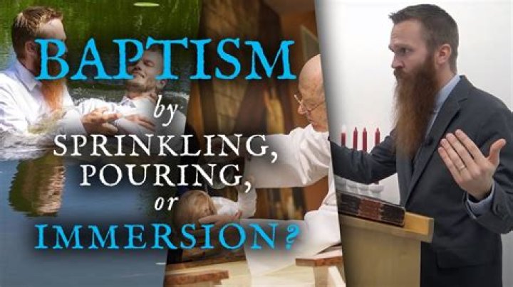Do methodist sprinkle baptism?