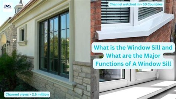 Do new windows come with sills?
