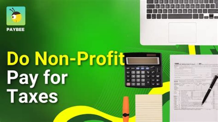 Do non profits file taxes?