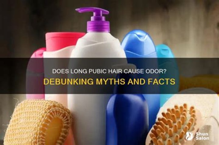 Do pubic hairs cause odor?