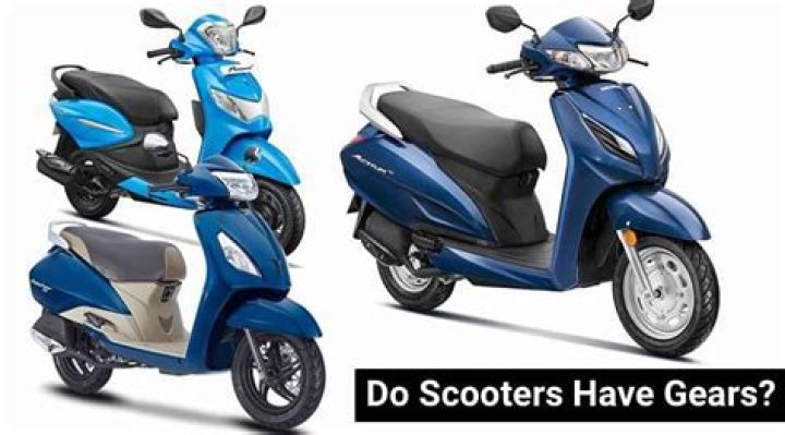 Do scooters have gears?