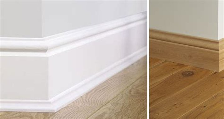 Do skirting boards have to be white?