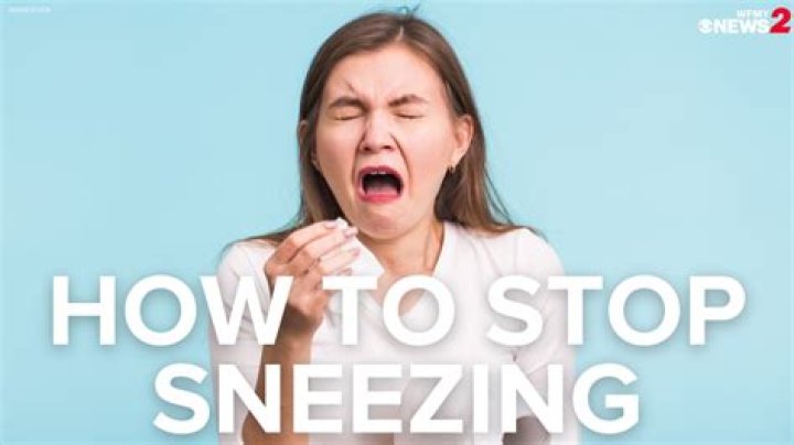 Do sneeze a lot?