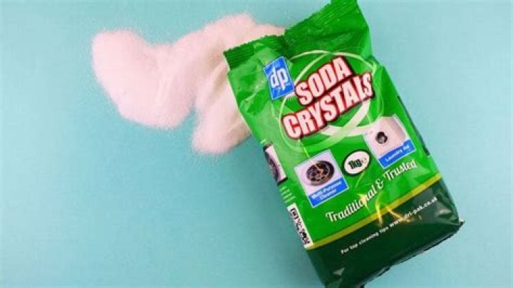 Do soda crystals clean limescale?
