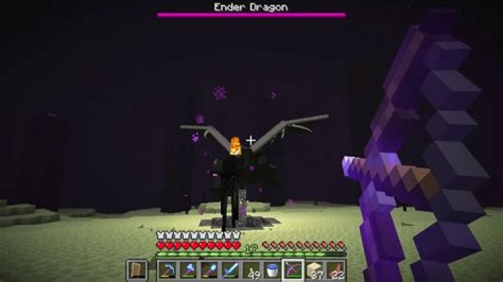 Do tipped arrows work on the ender dragon?