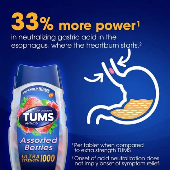 Do tums help dry heaving?